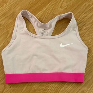Nike Light and Hot Pink Sports Bra
